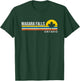 Niagara Falls Canada Ontario Vintage Retro Souvenirs Maple T-Shirt - T-Shirt | Forest