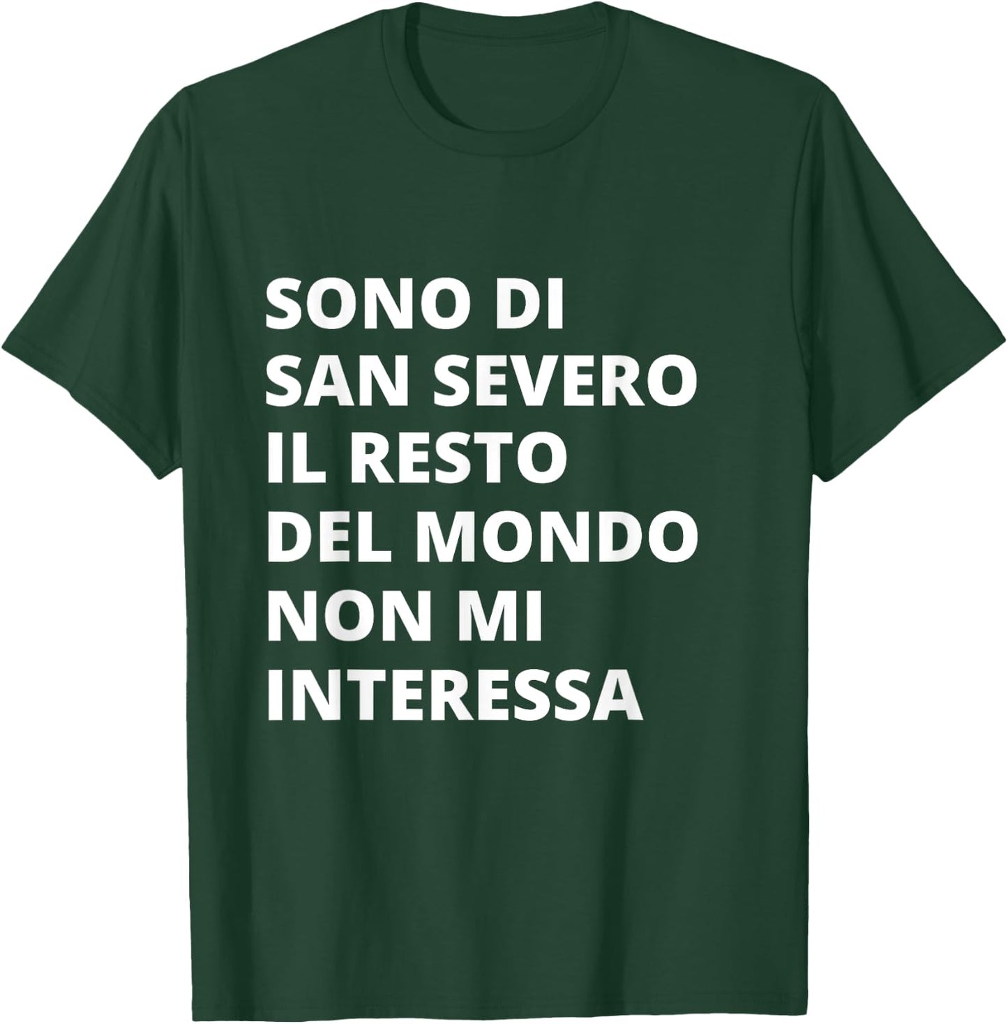 San Severo Città Simpatica Uomo Donna Bambino Souvenir T-Shirt - T-Shirt | Forest