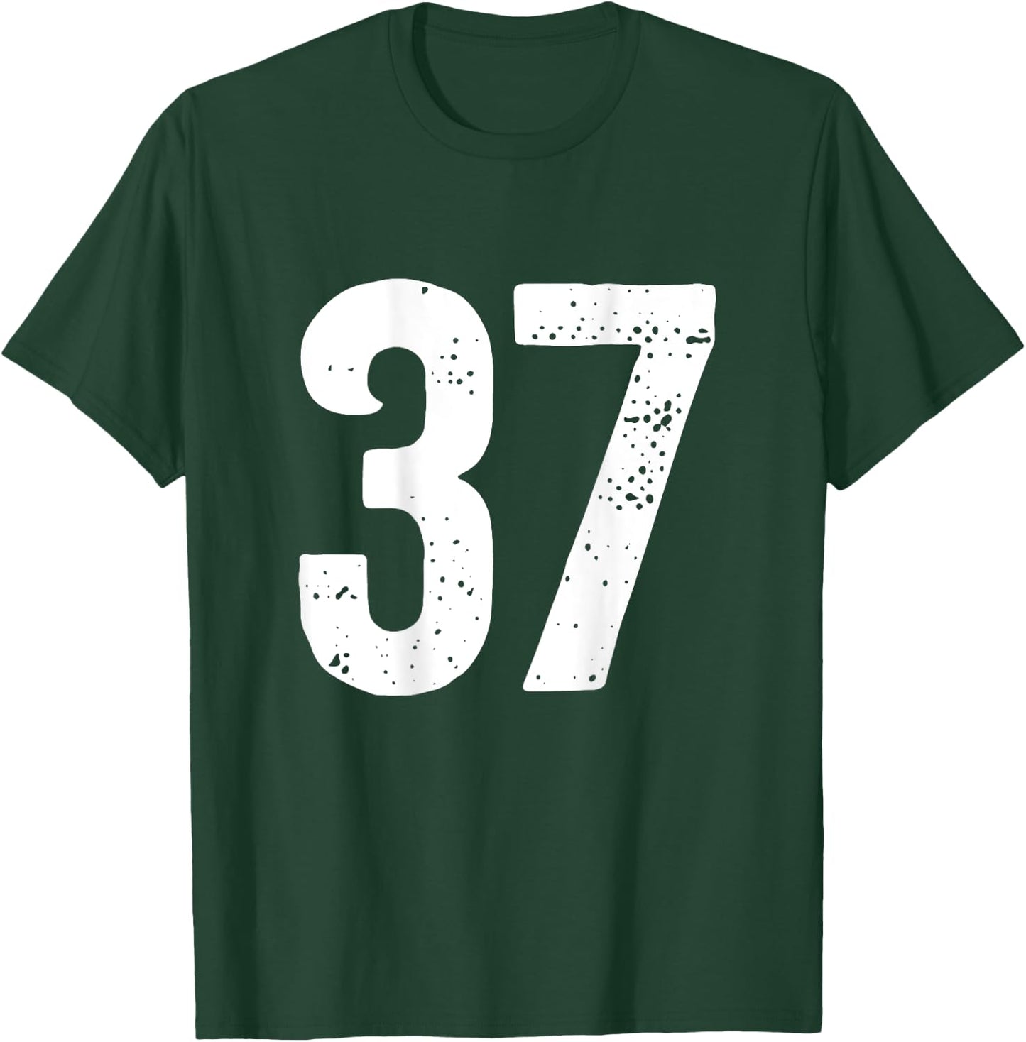 Nummer 37 auf der Rückseite T-Shirt - T-Shirt | Forest