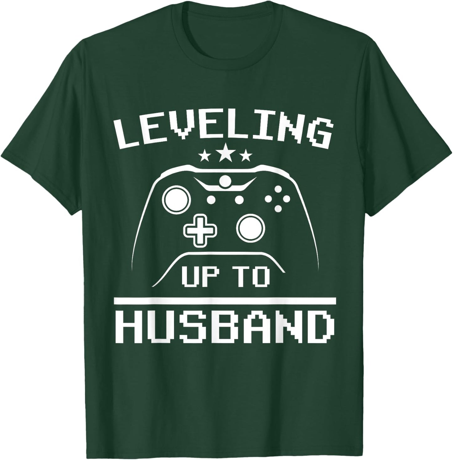 Cool Future Husband Boys Groom To Be Gamer T-Shirt - T-Shirt | Forest