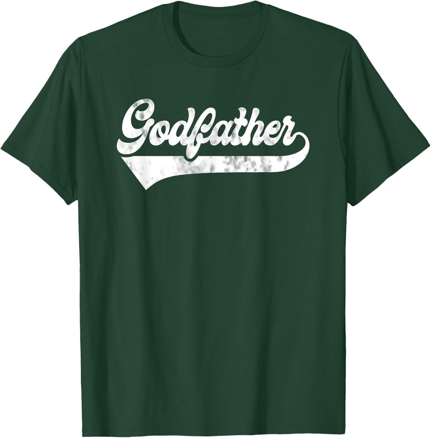 Godfather Vintage Retro Father's Day for Papa Grandpa T-Shirt - T-Shirt | Forest