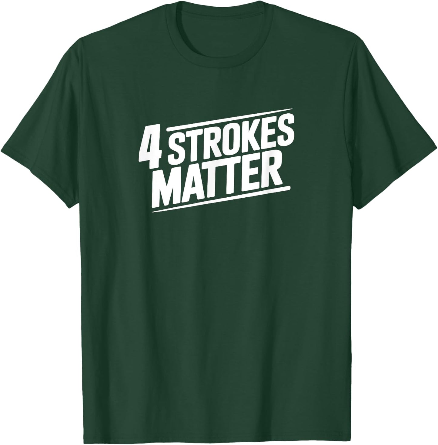 4-Takt Matter. Dirt Bike Hard Enduro Motocross T-Shirt - T-Shirt | Forest