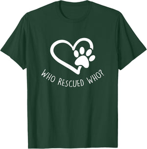 Adopt and Rescue Animal for Animal Foster & Shelters T-Shirt - T-Shirt | Forest