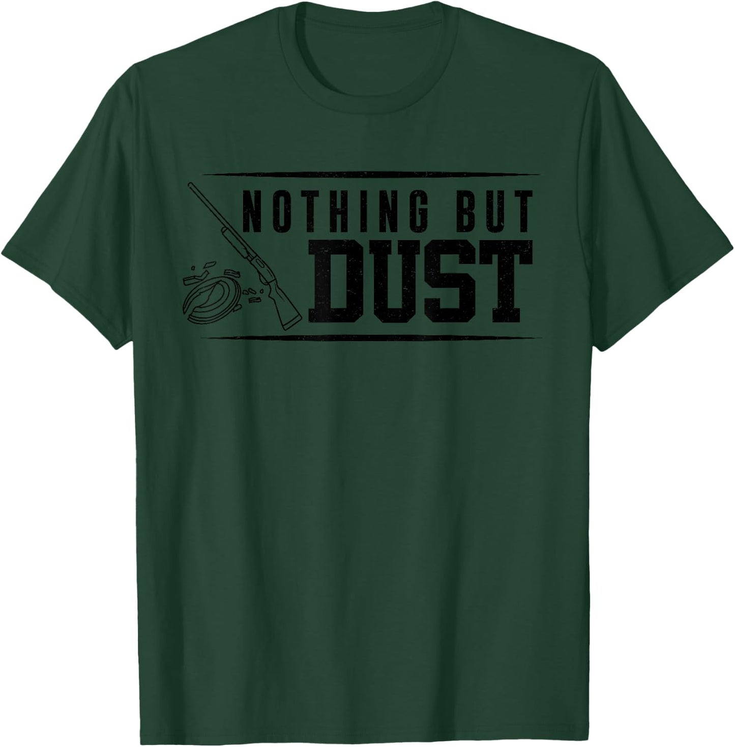 Funny Clay Shooting Gift Women Cool Skeet Trap Shoot T-Shirt - T-Shirt | Forest