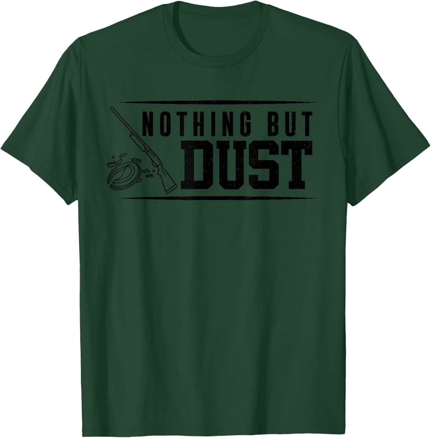 Funny Clay Shooting Gift Women Cool Skeet Trap Shoot T-Shirt - T-Shirt | Forest