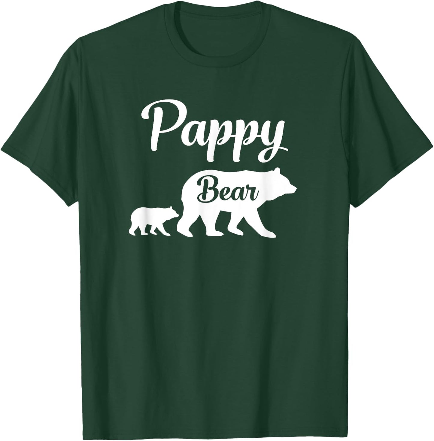 Pappy Bear Funny Gift T-Shirt - T-Shirt | Forest