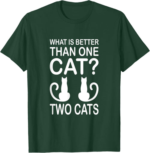 Adults Cat-Themed Black Small Classic Fit Short Sleeve