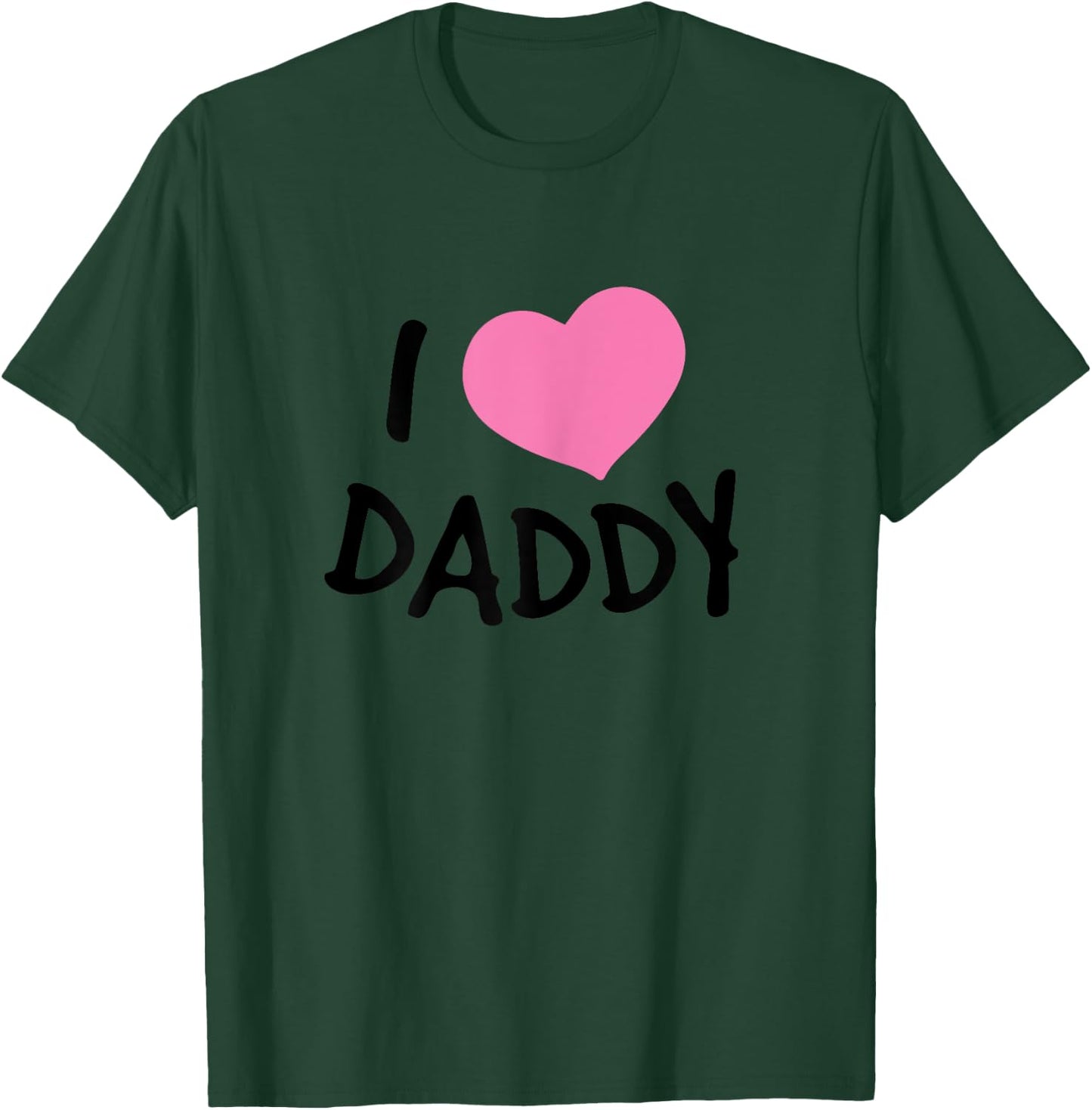 I Love Daddy Women's Nightgown , white, Female X-Small T-Shirt - T-Shirt | Forest