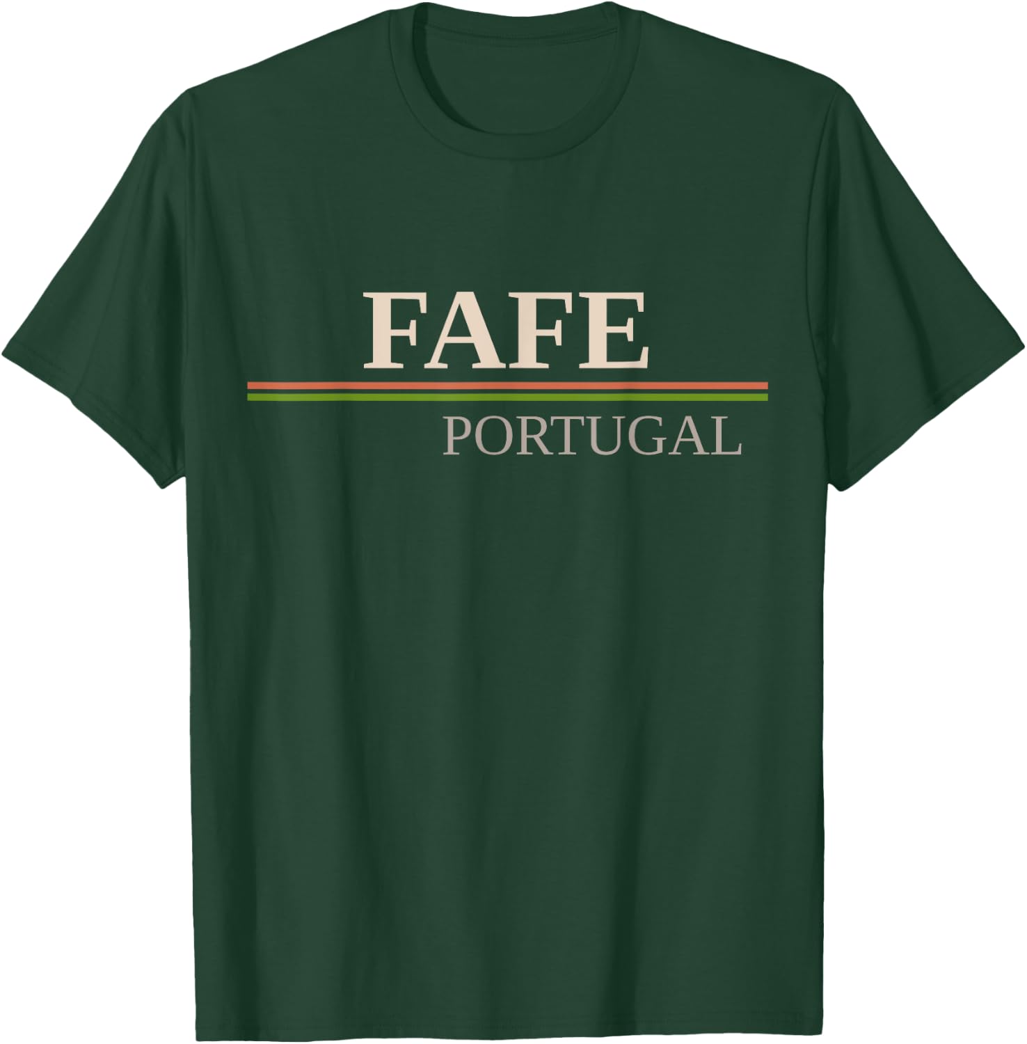 Fafe Portugal , Black, S T-Shirt - T-Shirt | Forest