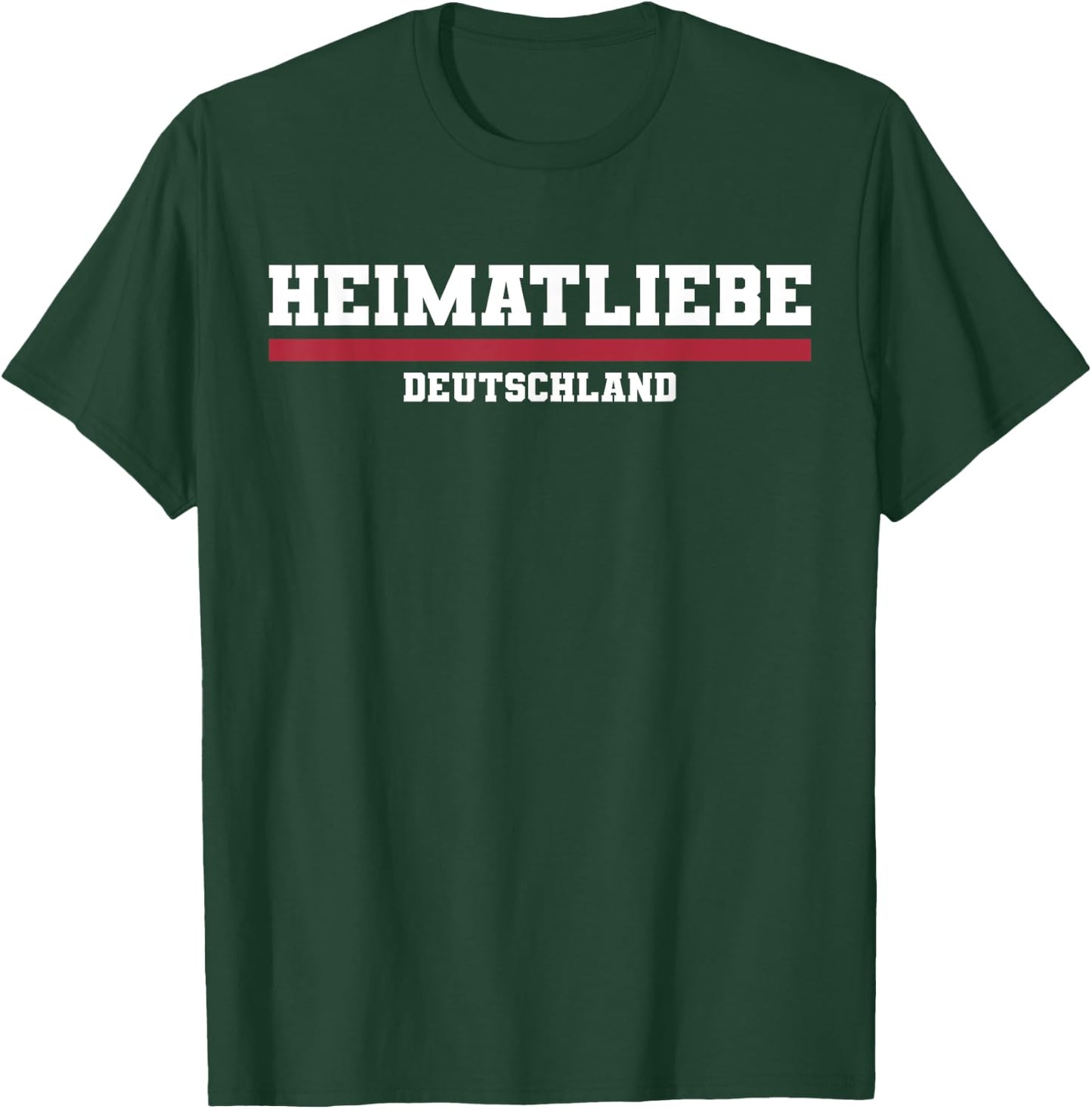 Heimatliebe Germany , black T-Shirt - T-Shirt | Forest