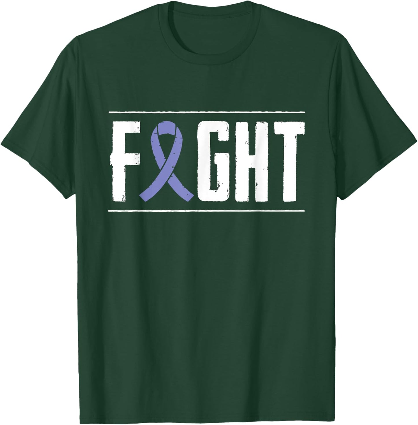 Stomach Cancer Fight Cancer Ribbon T-Shirt - T-Shirt | Forest