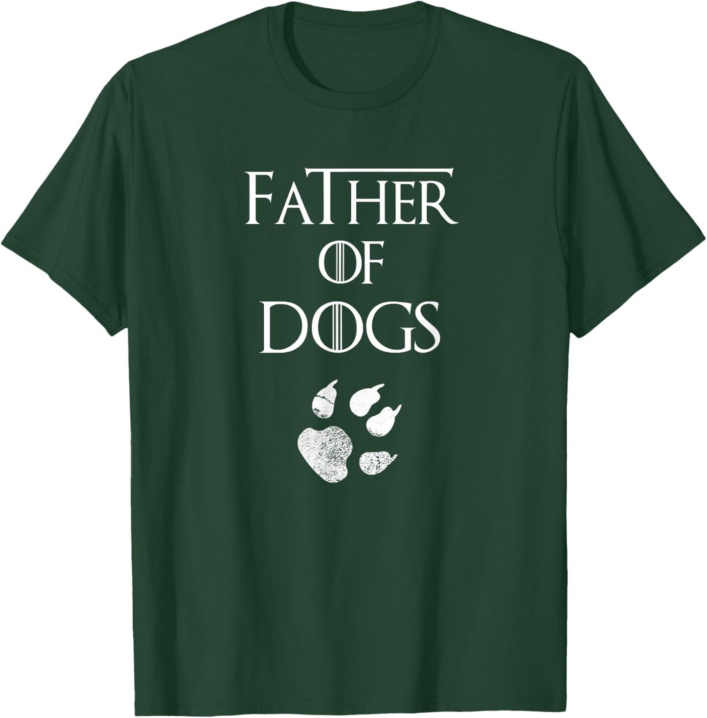 Dog Lovers Shirt Father of Dogs Women Kids T-Shirt - T-Shirt | Forest
