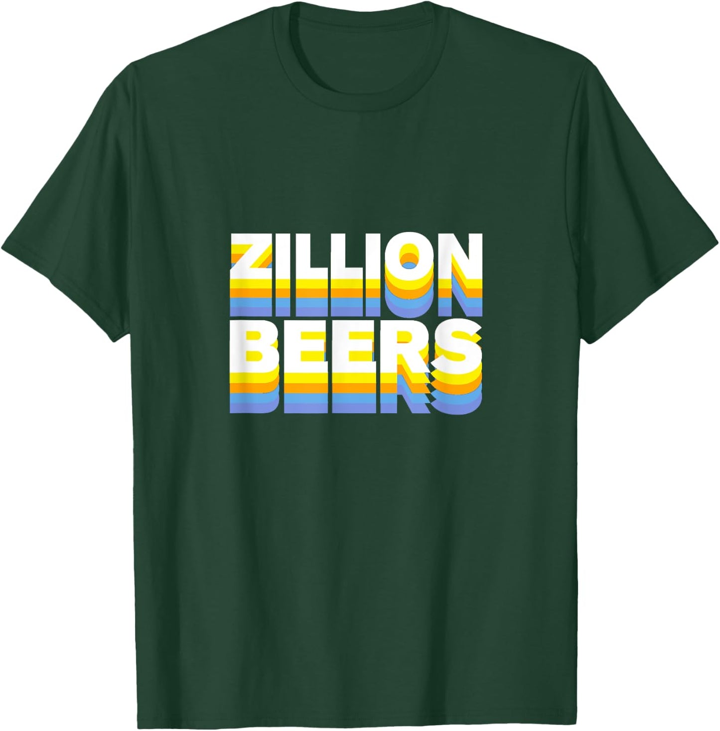 Barstool Sports Zillion Beers T-Shirt - T-Shirt | Forest