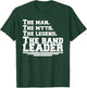 The Man The Legend The Band Leader - Funny Music Band T-Shirt - T-Shirt | Forest