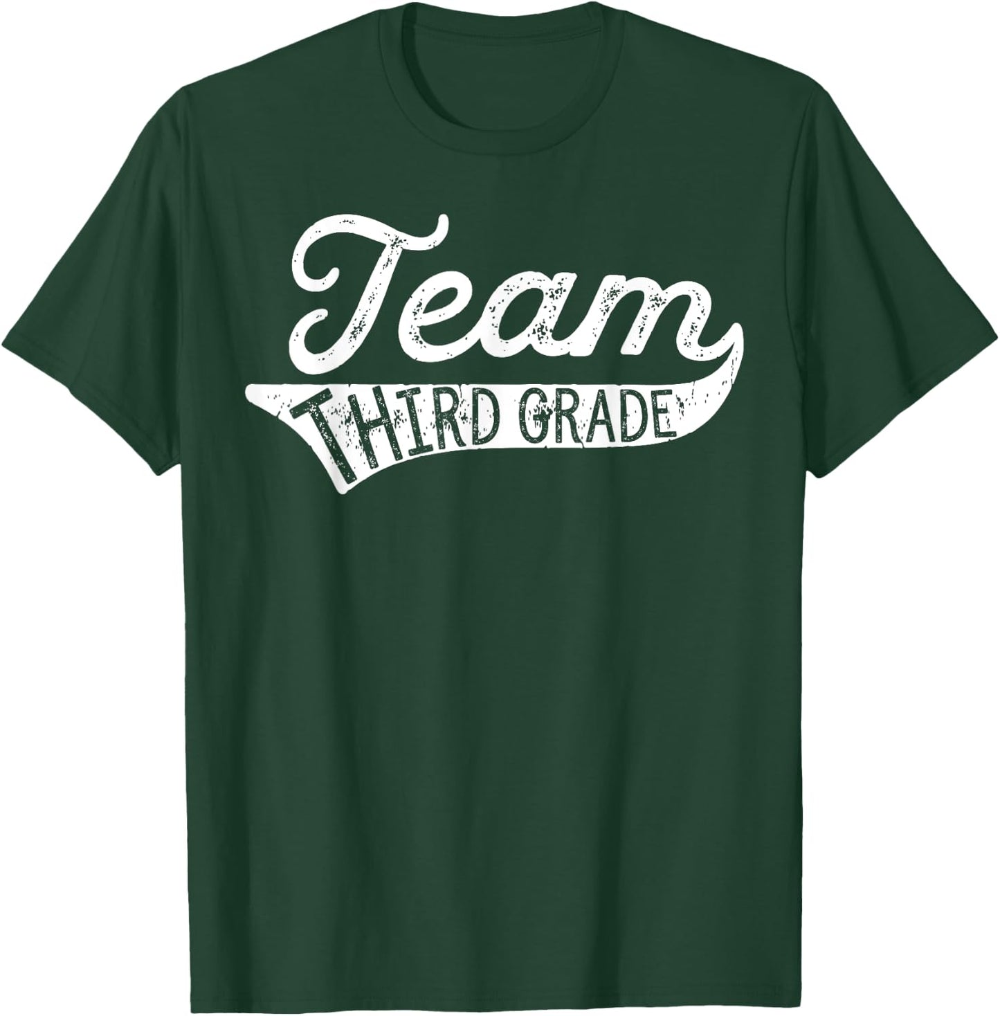Team Third Grade - Student Teacher Back to School T-Shirt - T-Shirt | Forest
