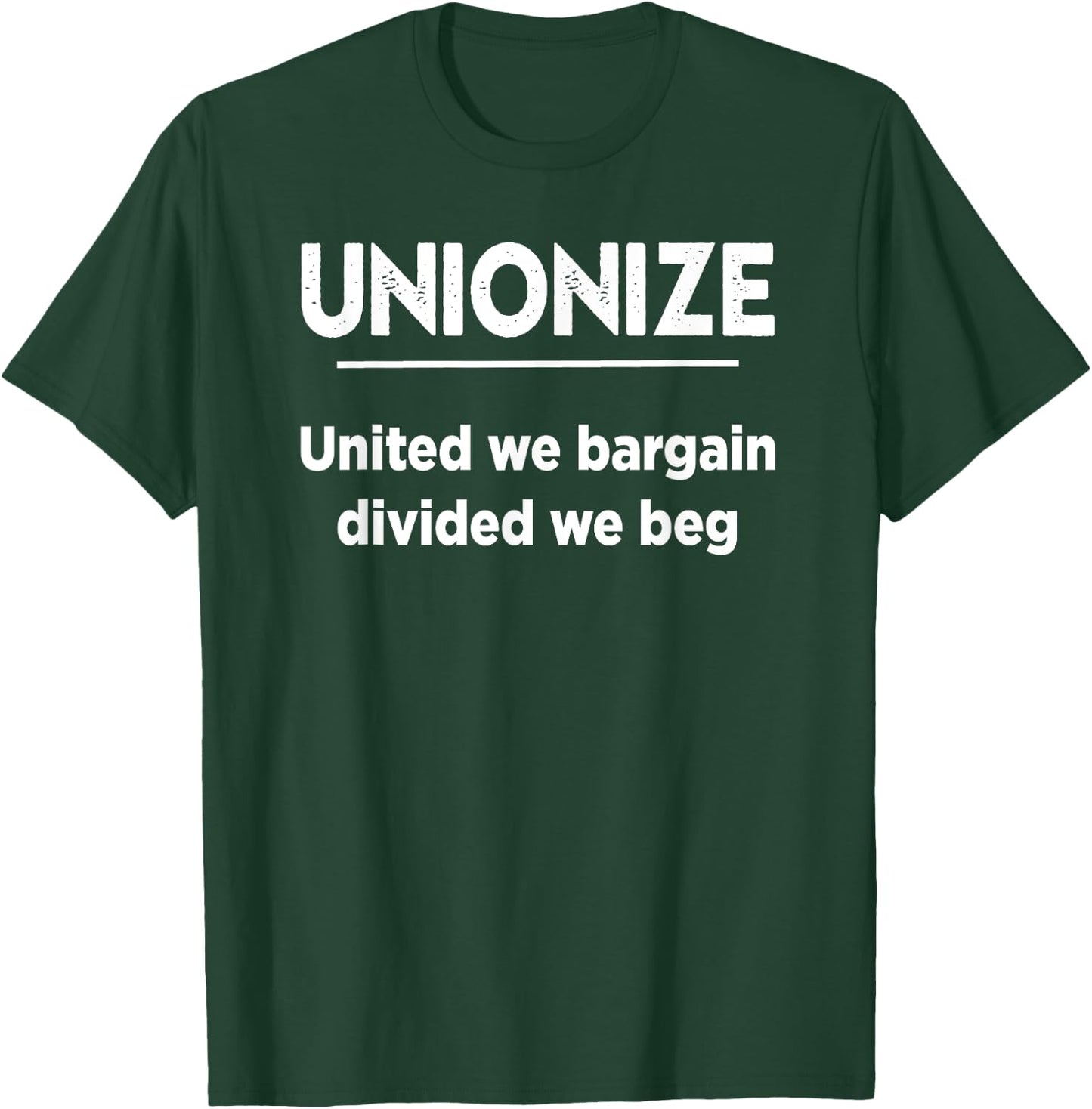 Pro Union Strong and Solidarity Shirts - Unionize - Black, Women's, Small, Short Sleeve, Modern, Casual, Labor Theme T-Shirt - T-Shirt | Forest