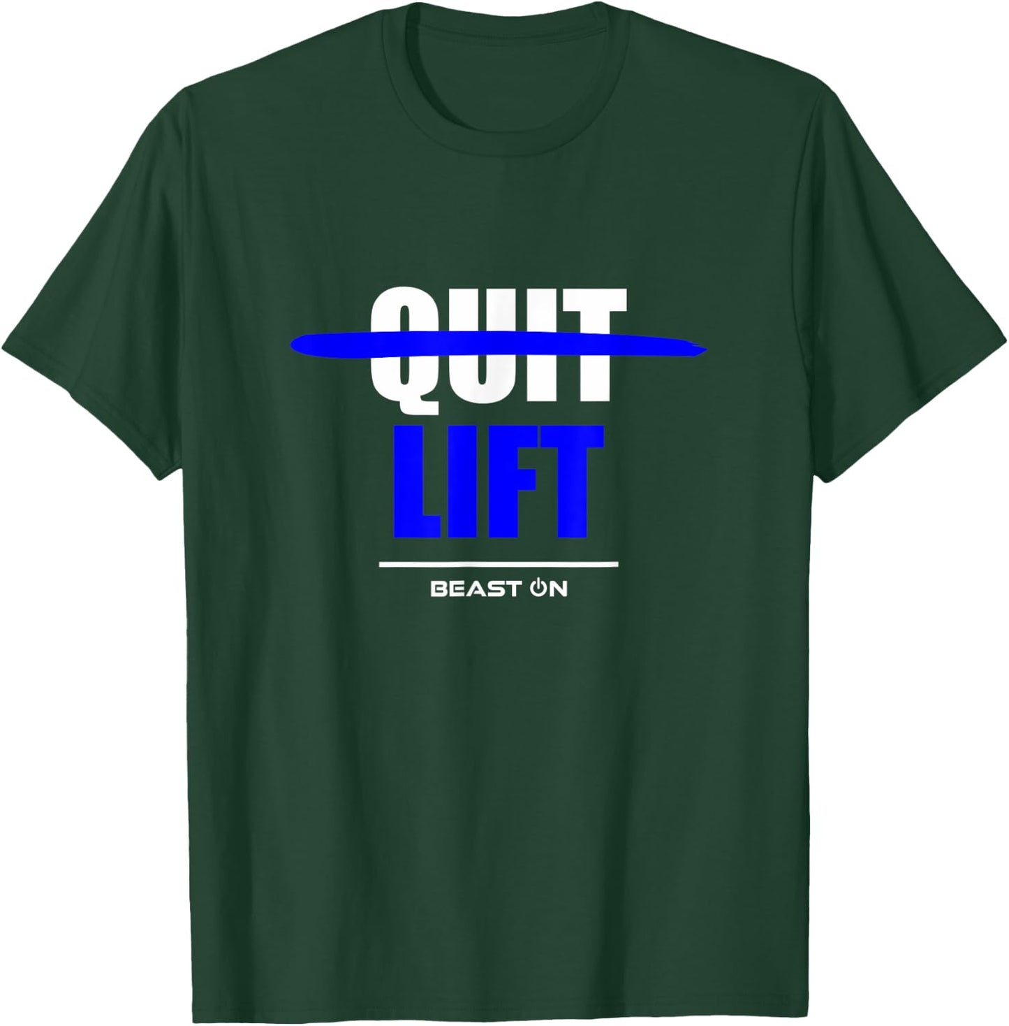 Do not Quit Lifting Lift Fitness Gym Bodybuilding Motivation T-Shirt - T-Shirt | Forest