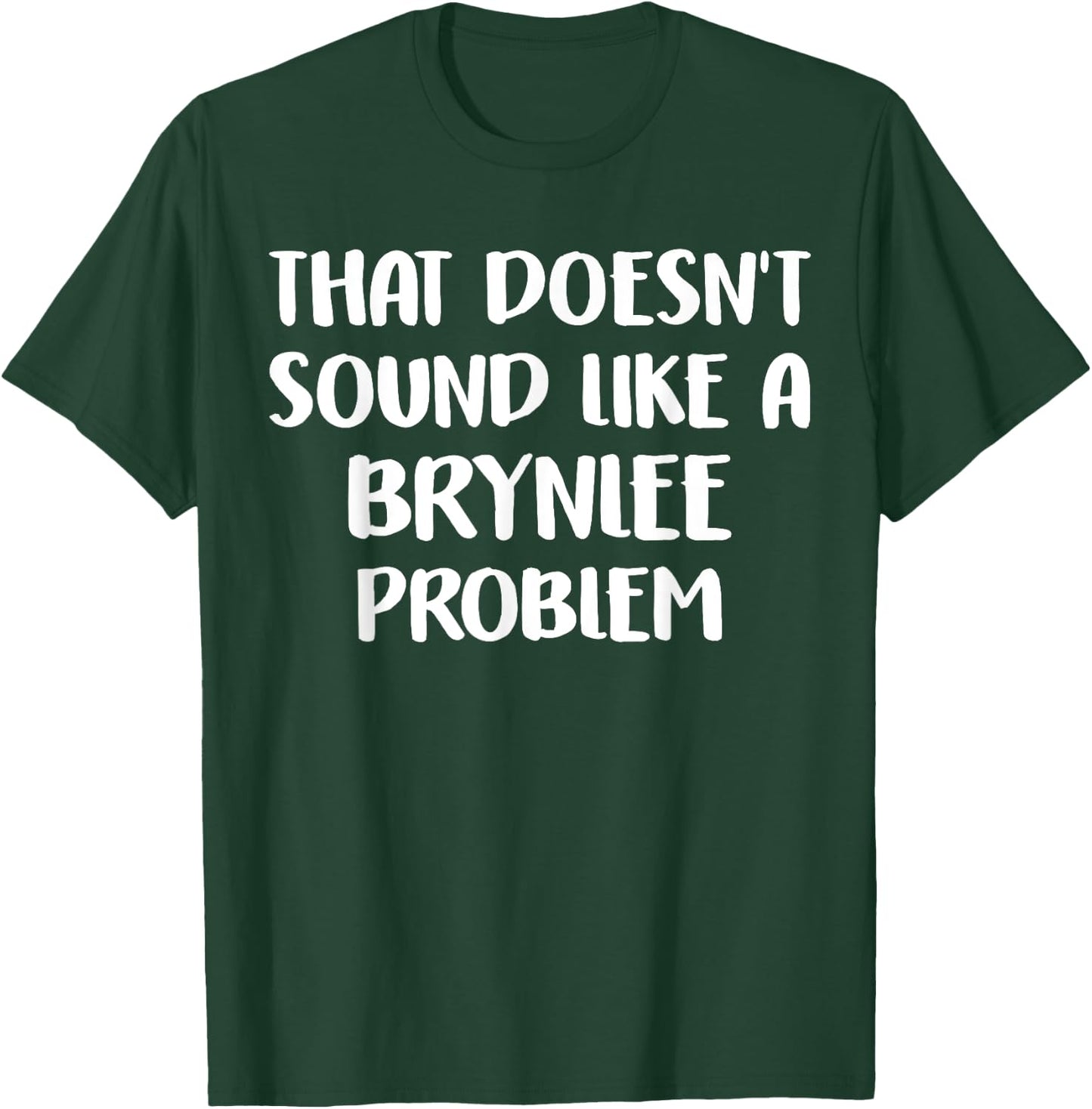 BRYNLEE Personalized Cute Flower Girls BRYNLEE Name T-Shirt - T-Shirt | Forest