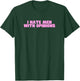 Ich hasse Männer mit Meinungen Y2K Lustiges feministisches heißes Mädchen Slay T-Shirt - T-Shirt | Forest