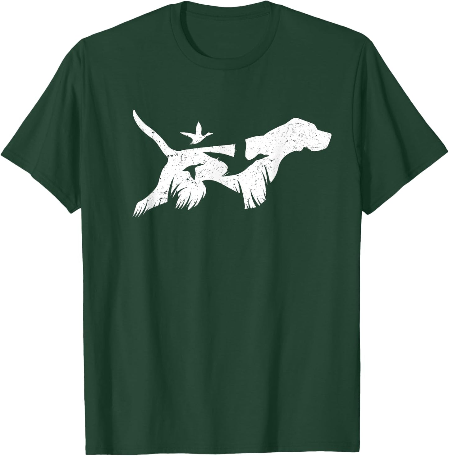 GERMAN SHORTHAIRED POINTER GSP Hunting Dogs, A Born Hunter T-Shirt - T-Shirt | Forest