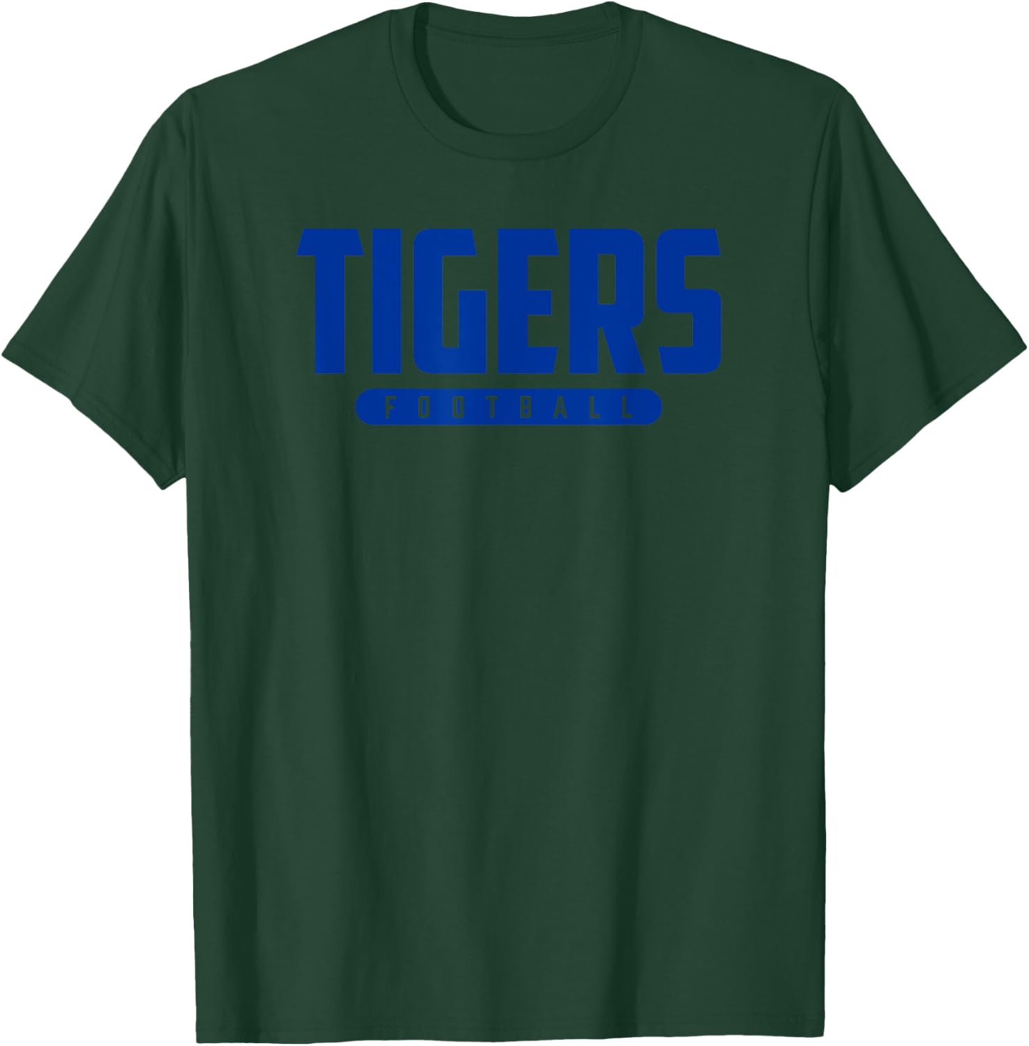 Jefferson County Tigers Football T-Shirt - T-Shirt | Forest
