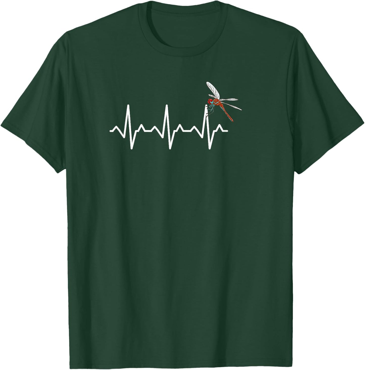 Dragonfly Heartbeat T-Shirt - T-Shirt | Forest