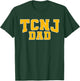 TCNJ Dad Apparel Sports Fan T-Shirt - T-Shirt | Forest