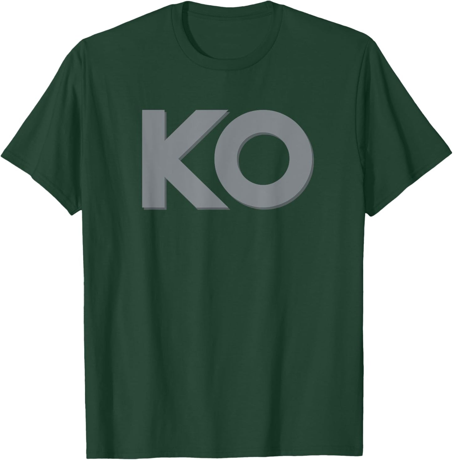 KO Funny Knock Out Boxing Wrestling Men Women Humor T-Shirt - T-Shirt | Forest