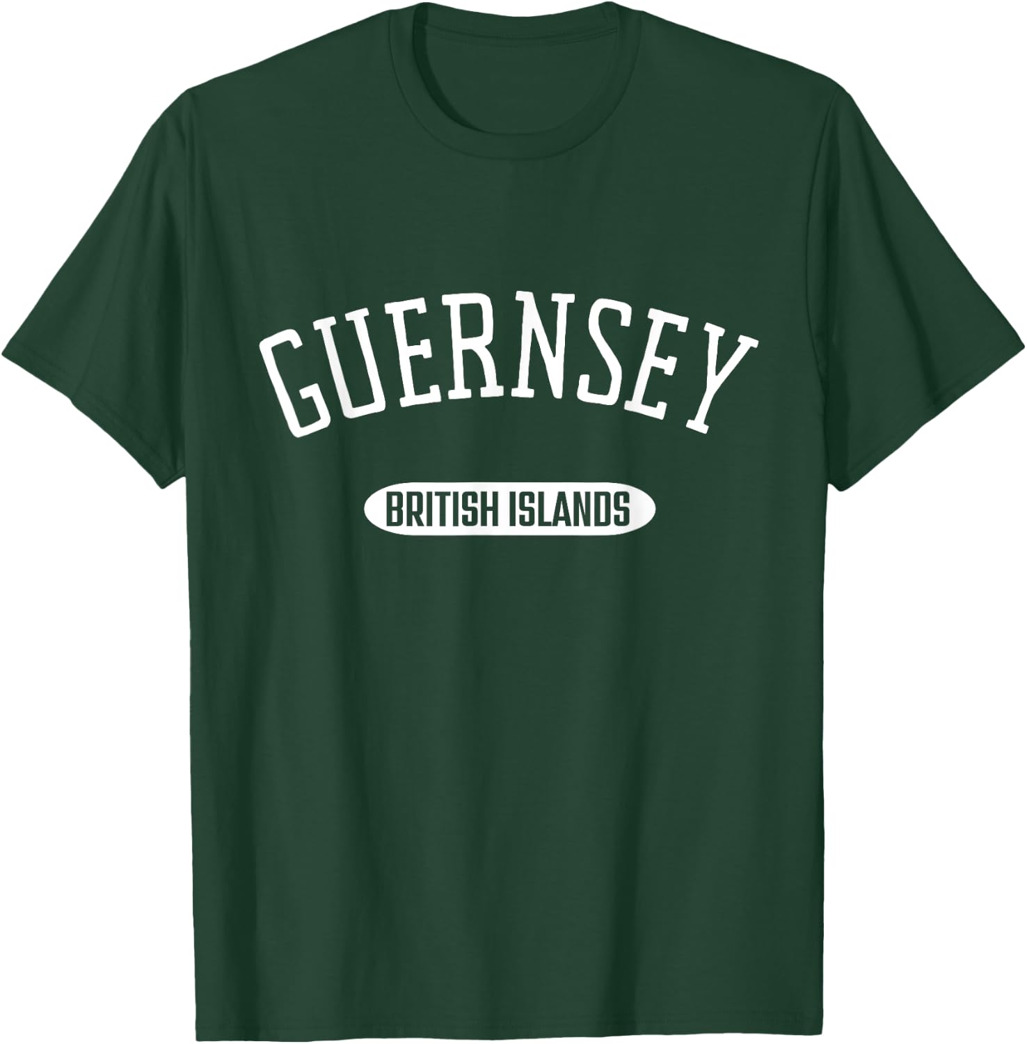 Guernsey Shirt Classic Style Guernsey British Isles , black T-Shirt - T-Shirt | Forest