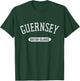 Guernsey Shirt Classic Style Guernsey British Isles , black T-Shirt - T-Shirt | Forest