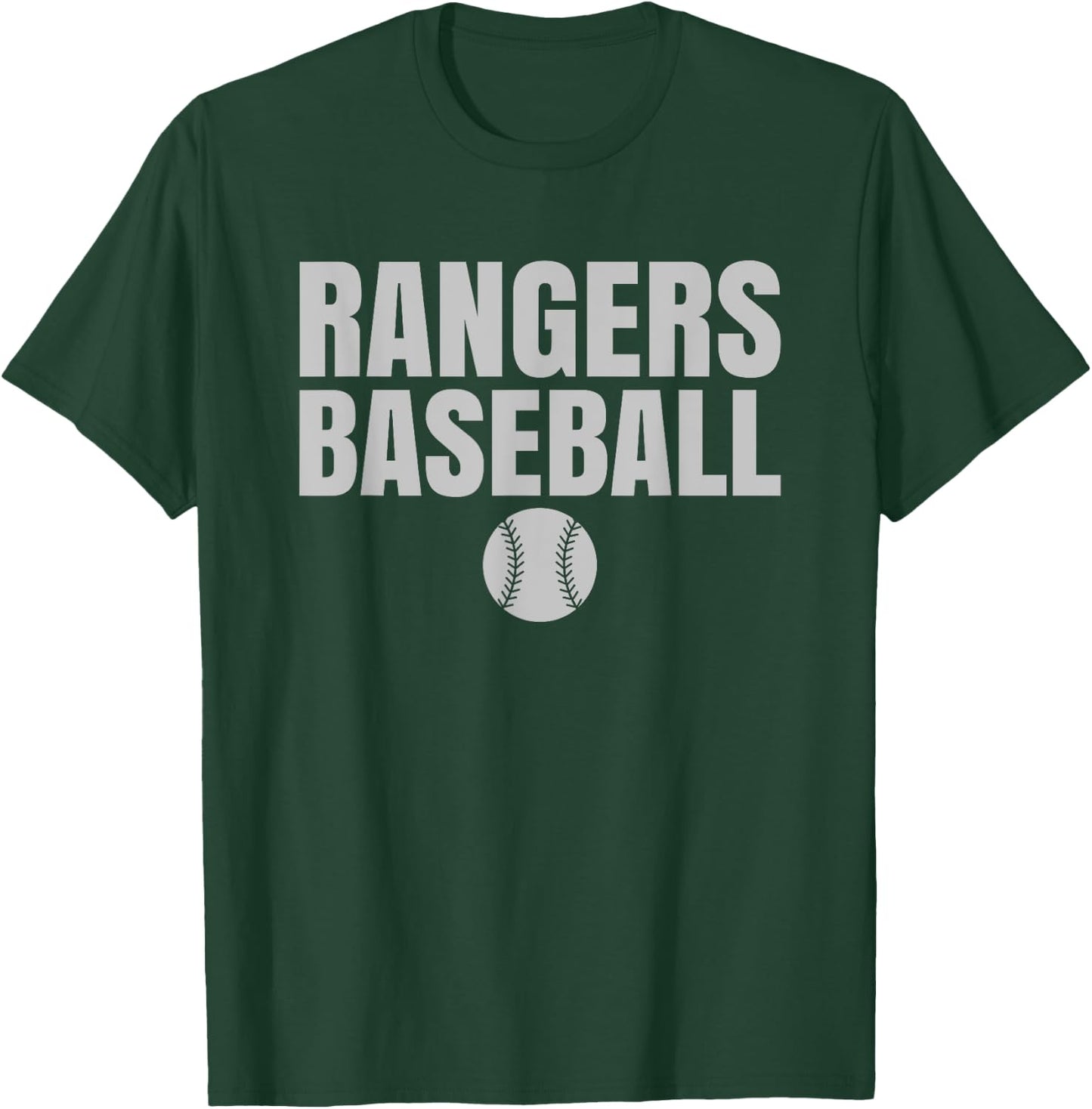 Vista Ridge Rangers Baseball T-Shirt - T-Shirt | Forest