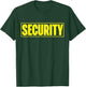 Security Shirt | Security Guard Kostüm | Security Officer T-Shirt - T-Shirt | Forest