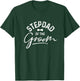 Stepdad Of The Groom Calligraphy for Wedding Party T-Shirt - T-Shirt | Forest