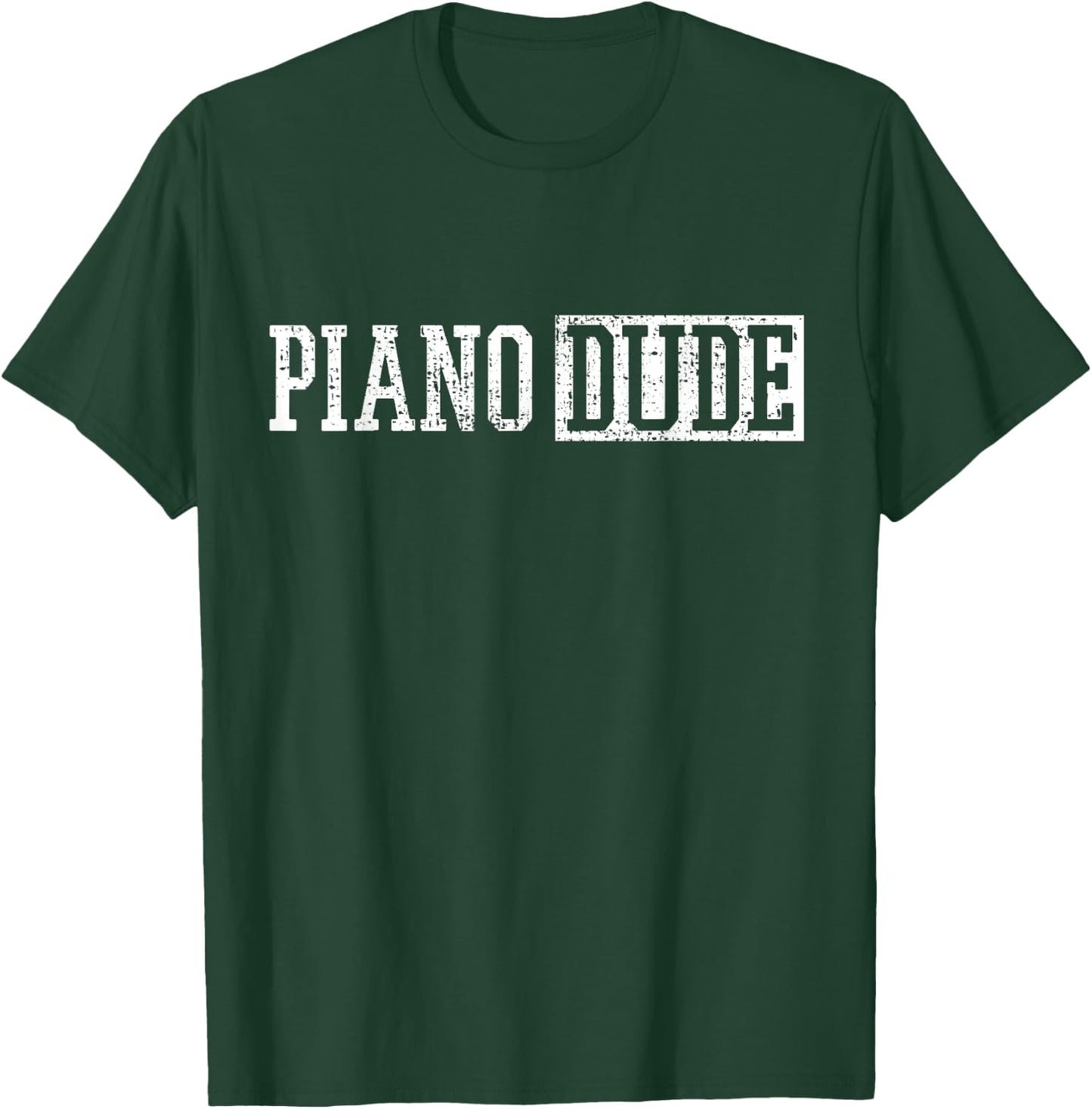 Piano Keyboard Player Musician Pianist Gift T-Shirt - T-Shirt | Forest