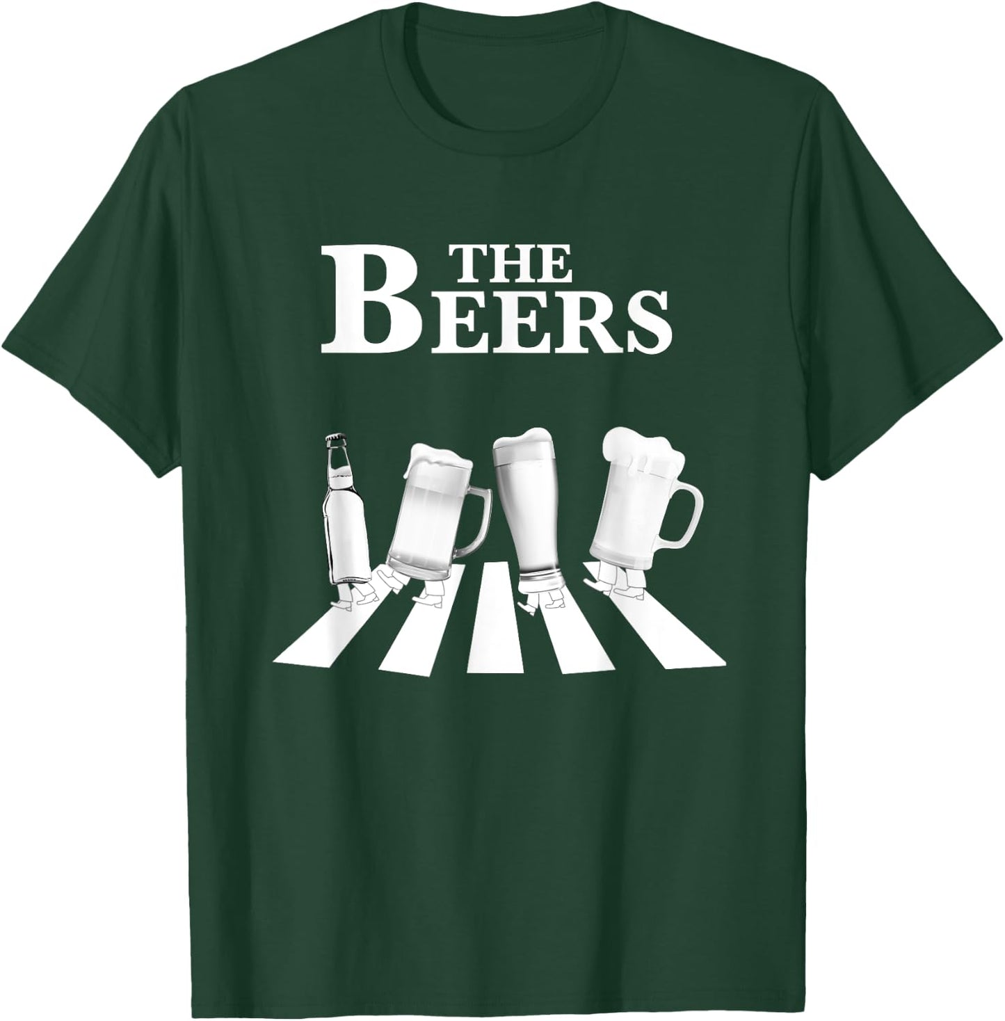 The Beers Beer Lover Funny Party Pils , black T-Shirt - T-Shirt | Forest