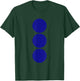 Twister Game Blue Matching Group Costume T-Shirt - T-Shirt | Forest