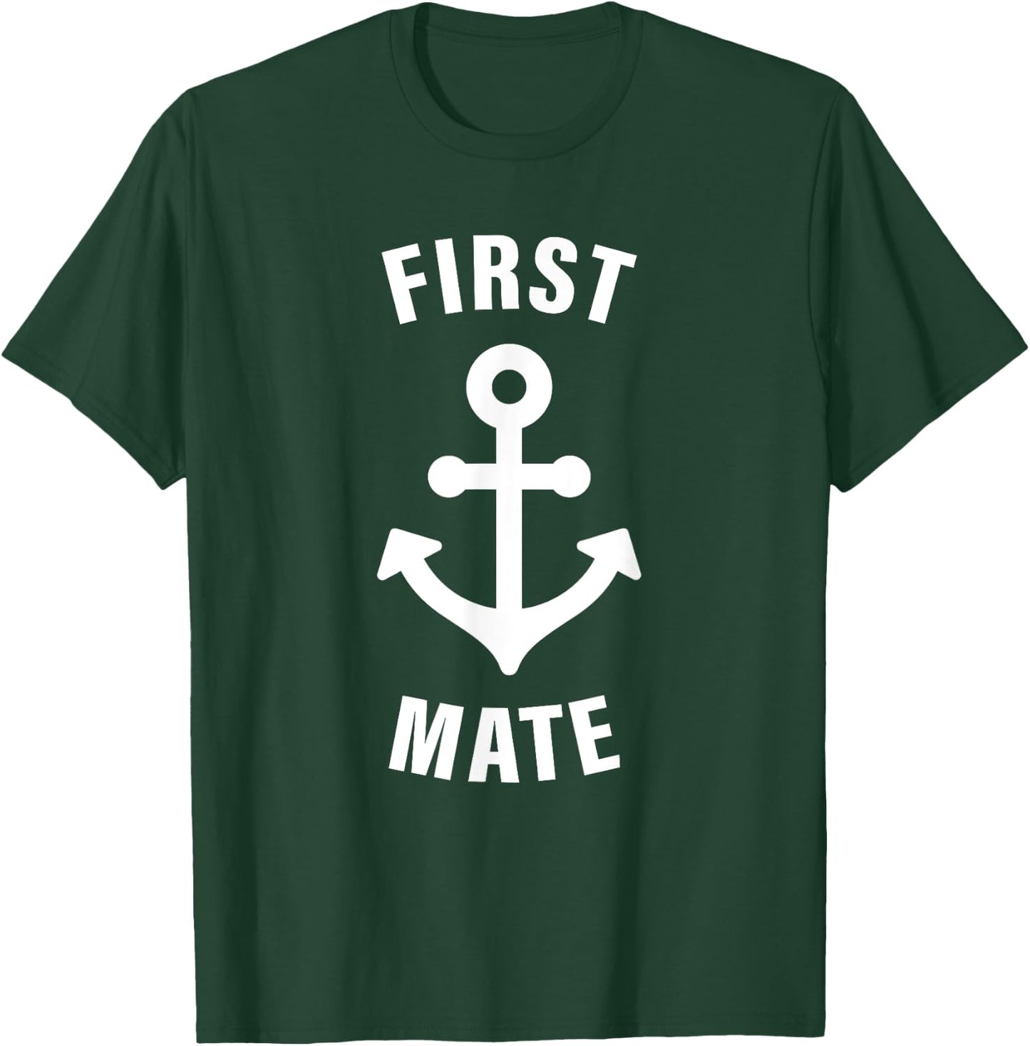 Captain & First Mate Matching Set T-Shirt - T-Shirt | Forest