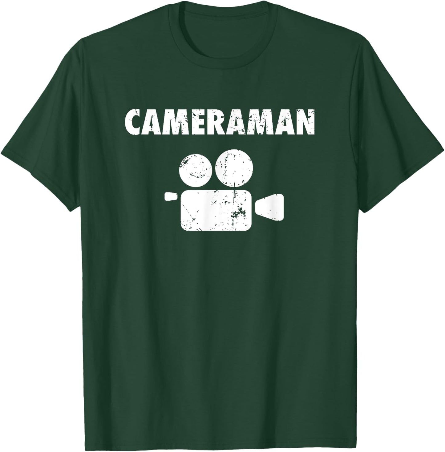 Cameraman Camera Operator Film Video DOP Gift T-Shirt - T-Shirt | Forest