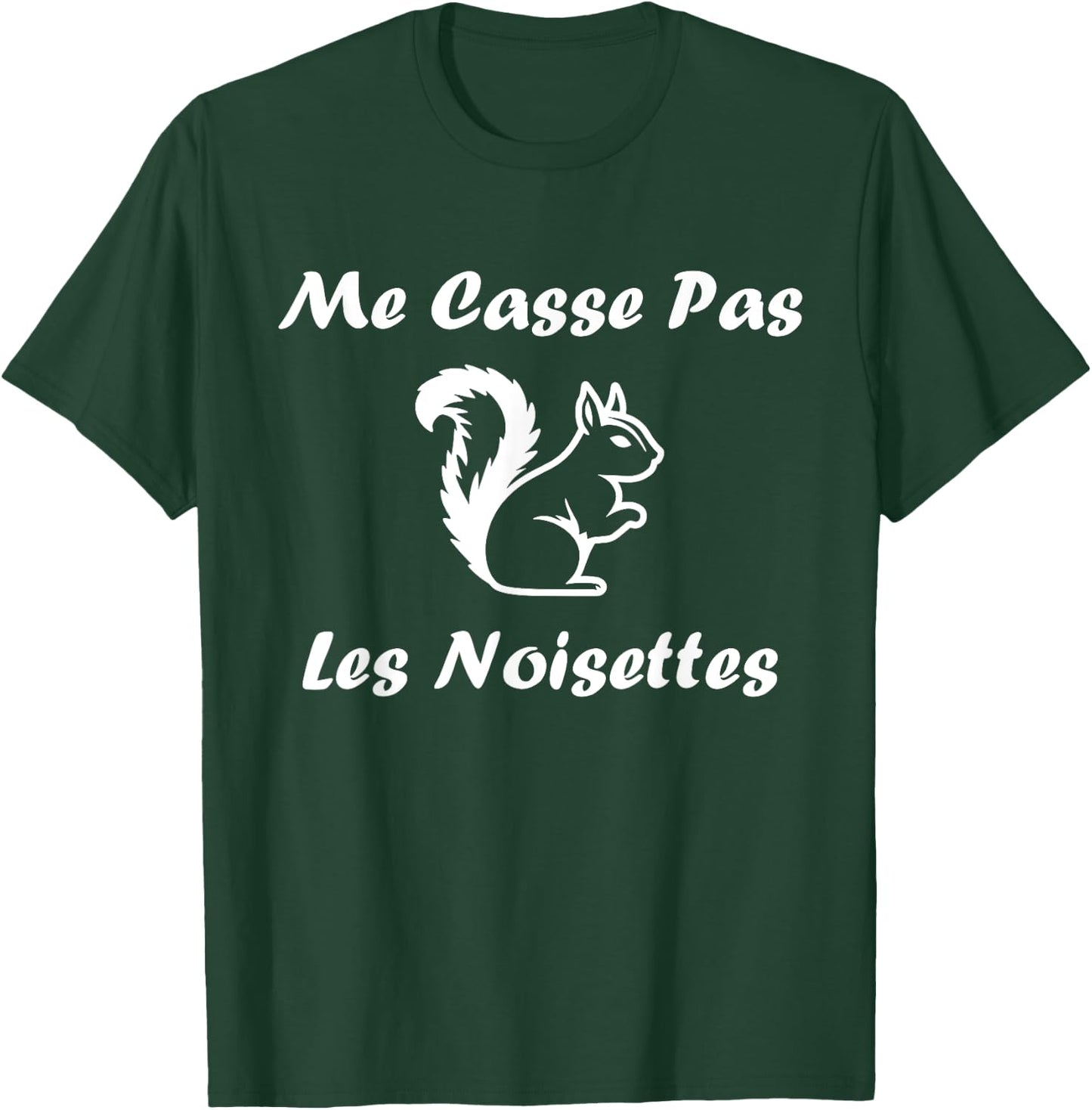 Funny Animals Squirrel Me casse pas les hazelnuts , Black, S T-Shirt - T-Shirt | Forest