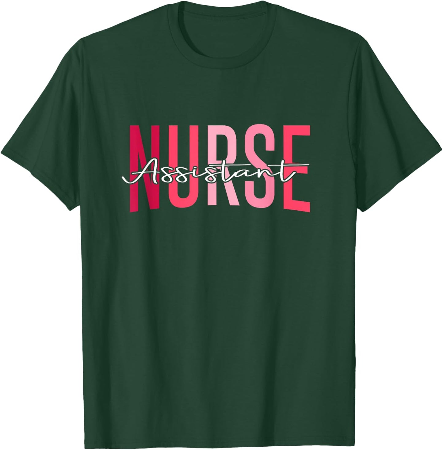 Certified Nursing Assistant Nurse Aide Nurse Assistant CNA T-Shirt - T-Shirt | Forest
