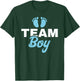 Gender Reveal Party - Team Boy Gender Reveal T-Shirt - T-Shirt | Forest