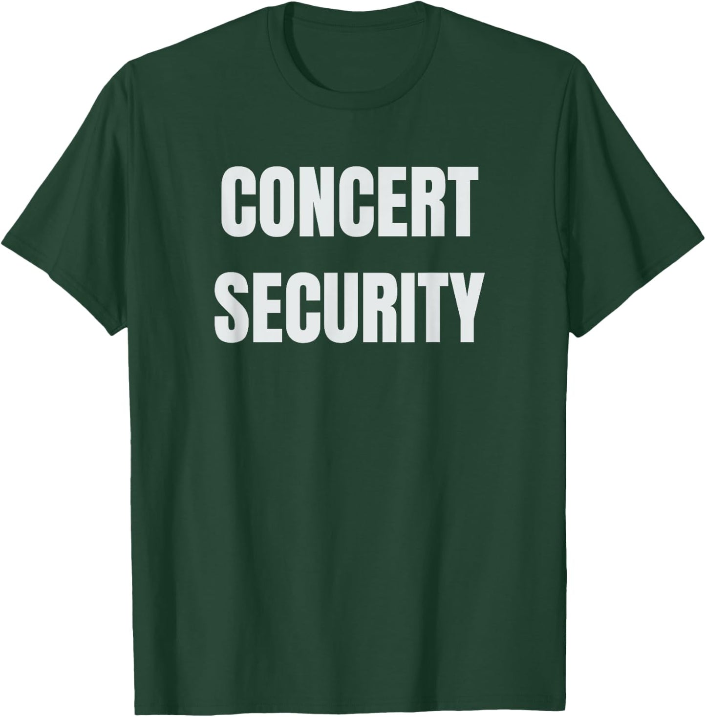 Concert Security Festival T Shirt T-Shirt - T-Shirt | Forest