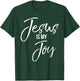 Jesus is My Joy Shirt Vintage Faith Christian Shirt Love God T-Shirt - T-Shirt | Forest
