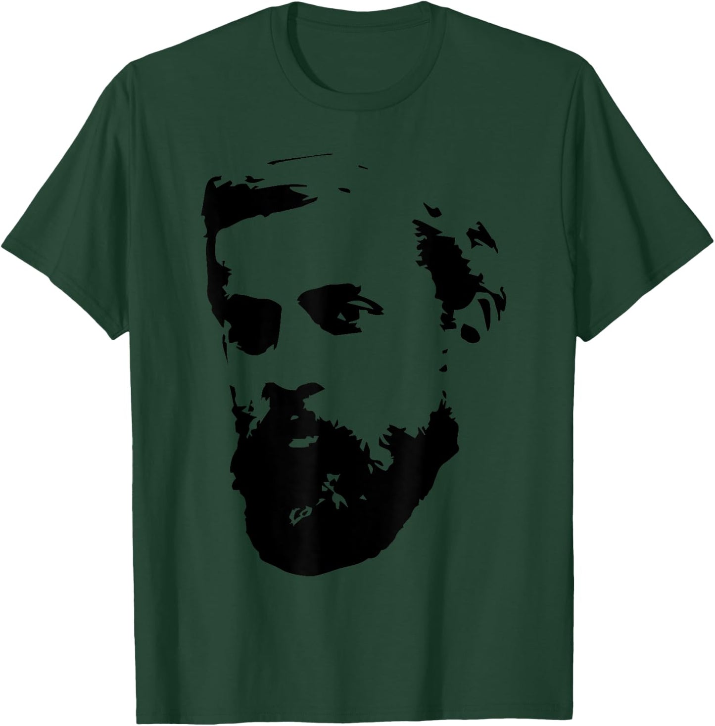Antoni Gaudi - Portrait (black) T-Shirt - T-Shirt | Forest