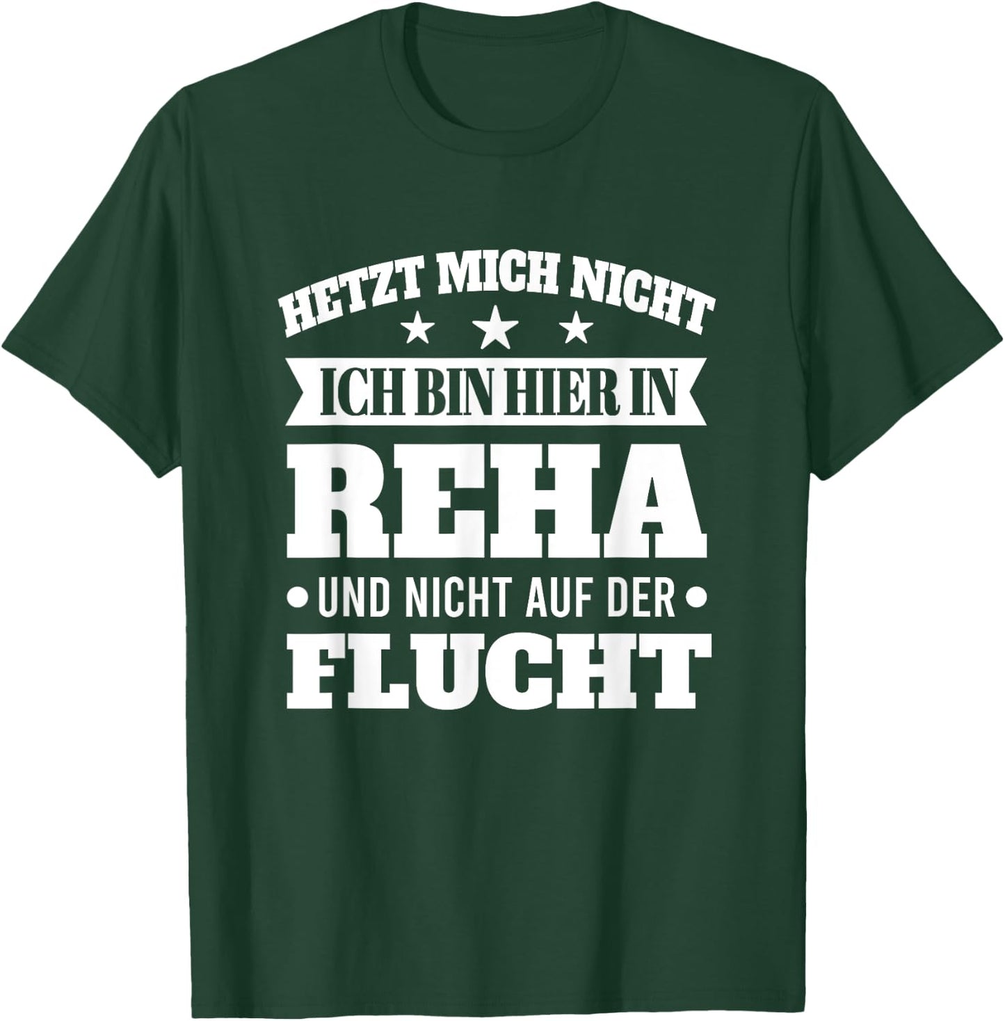 Recovery In Rehabilitation Funny Rehab , black T-Shirt - T-Shirt | Forest