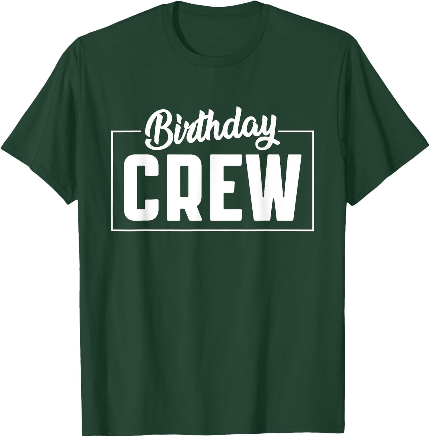 Birthday party with crew motif , black T-Shirt - T-Shirt | Forest