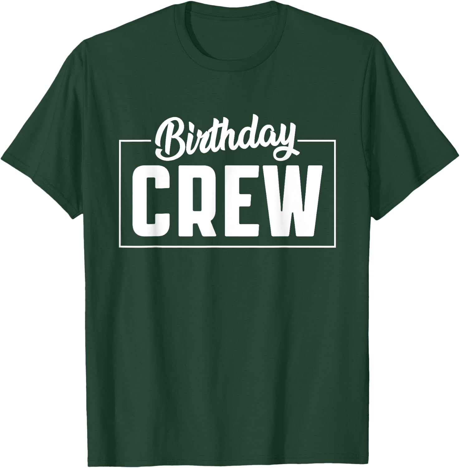 Birthday party with crew motif , black T-Shirt - T-Shirt | Forest