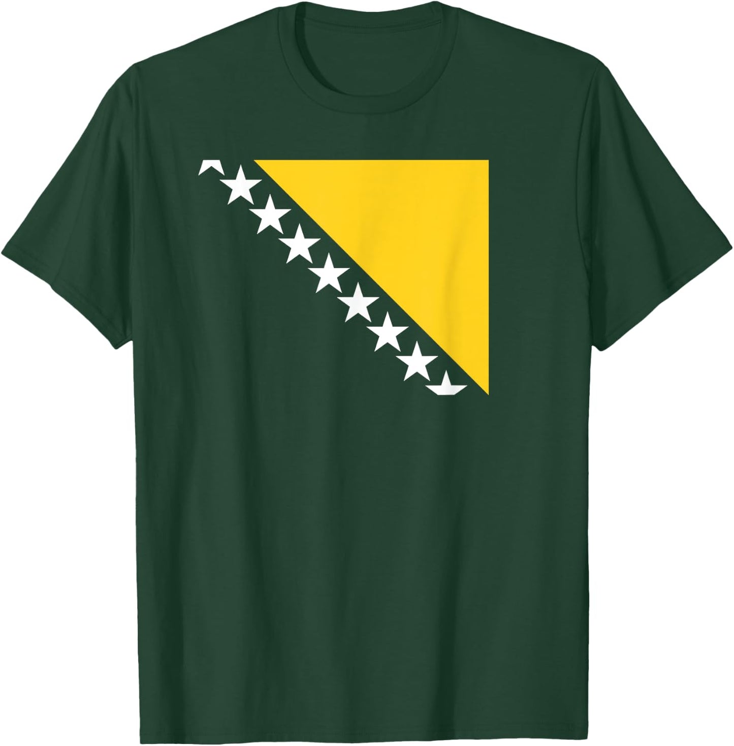Bosnia and Herzegovina Flag of Bosnia Patriotic Men Children T-Shirt - T-Shirt | Forest