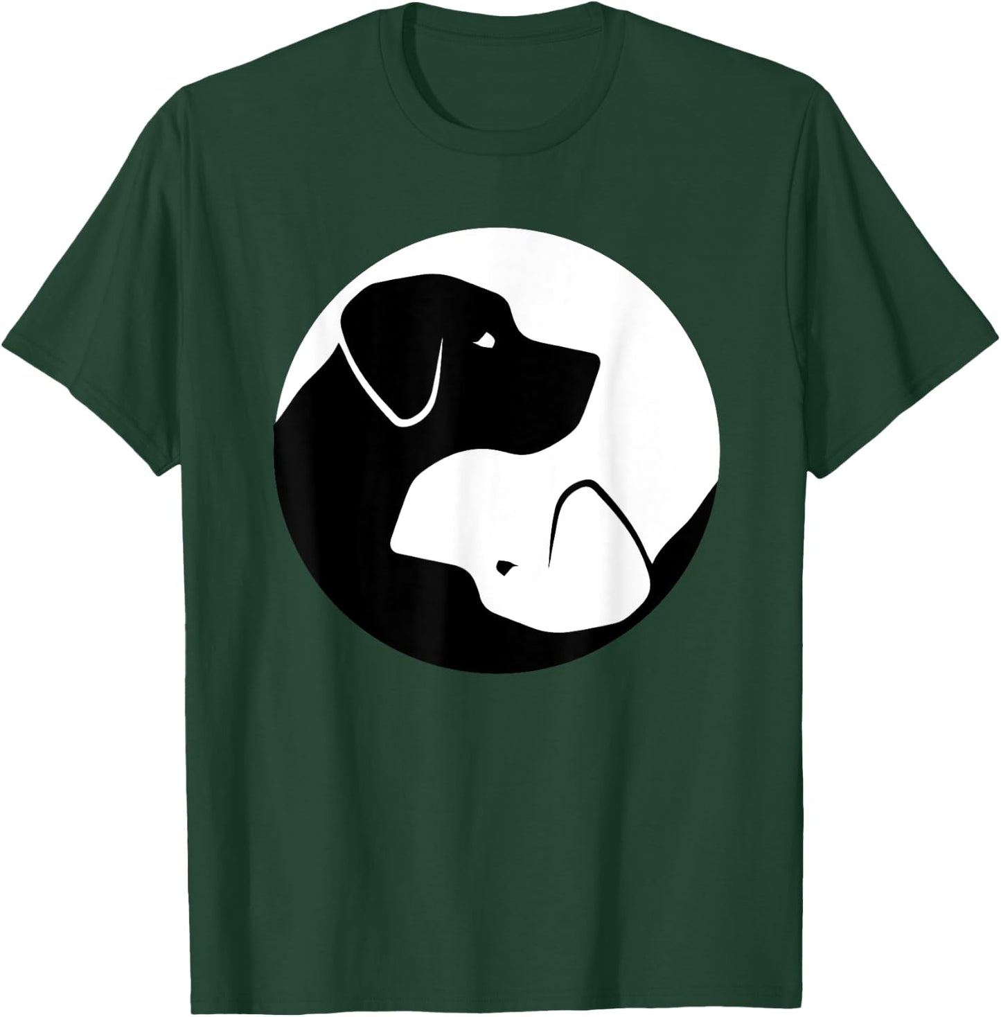 Labrador Retriever Yin Yang T-Shirt - T-Shirt | Forest