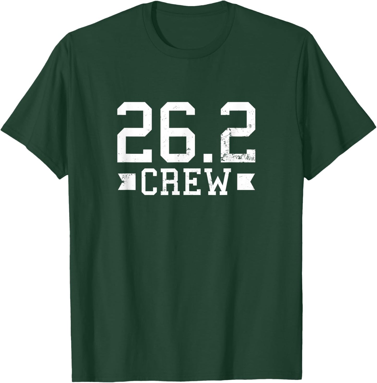 26.2 Running Design Marathon Crew Gift T-Shirt - T-Shirt | Forest